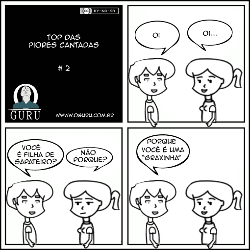 Top 5 - Seleção das piores cantadas