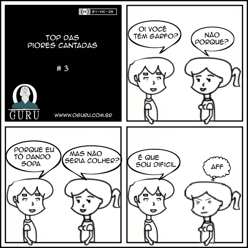 Top 5 - Seleção das piores cantadas