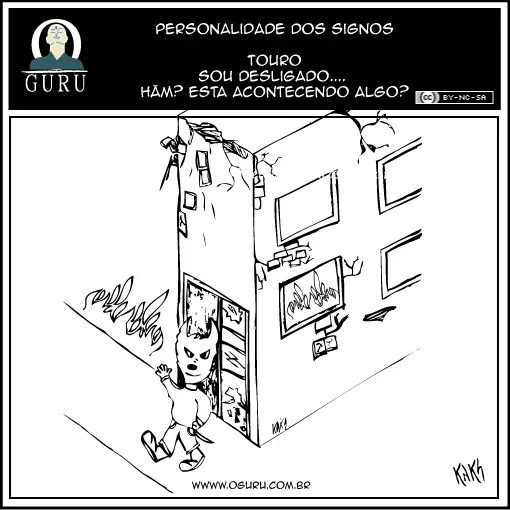 Tirinha de cachorro de Touro