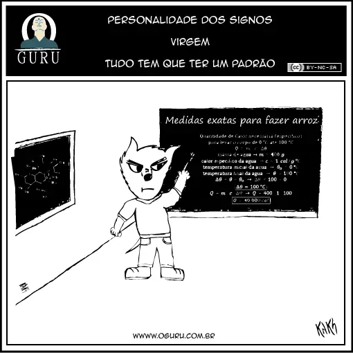 Tirinha de cachorro de Virgem