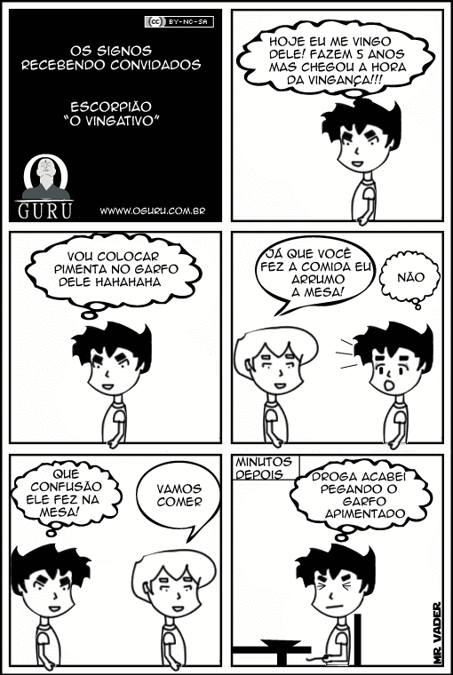 Como as pessoas do signos de Escorpião recebem seus convidados.