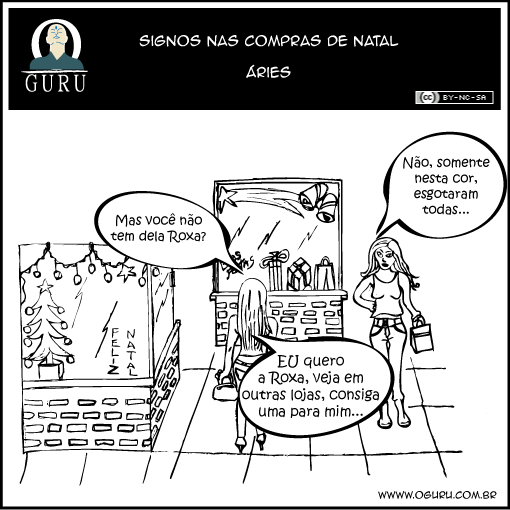 Como as pessoas do signos de Áries se comportam nas compras.