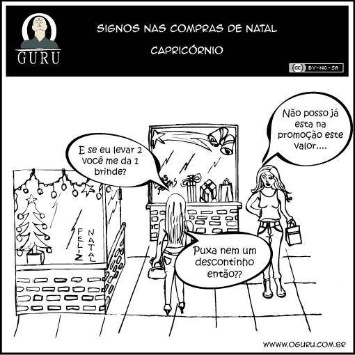 Como as pessoas do signos de Capricórnio se comportam nas compras.