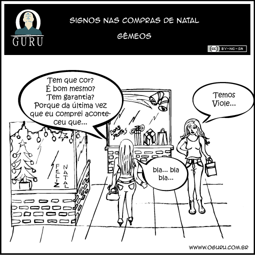 Como as pessoas do signos de Gêmeos se comportam nas compras.
