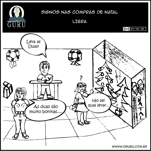 Como as pessoas do signos de Libra se comportam nas compras.