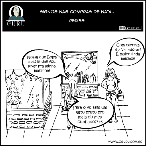 Como as pessoas do signos de Peixes se comportam nas compras.