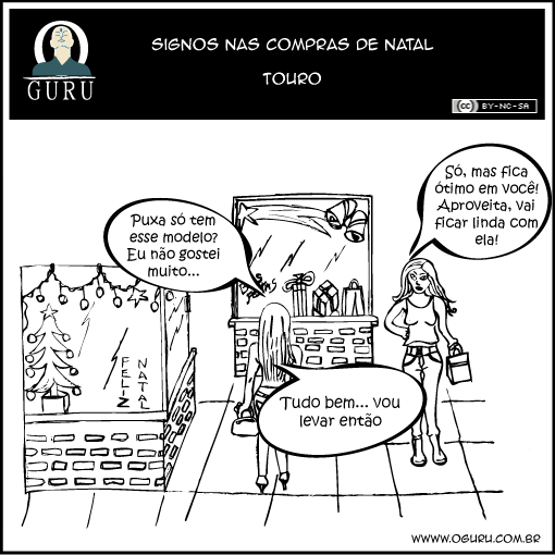 Como as pessoas do signos de Touro se comportam nas compras.