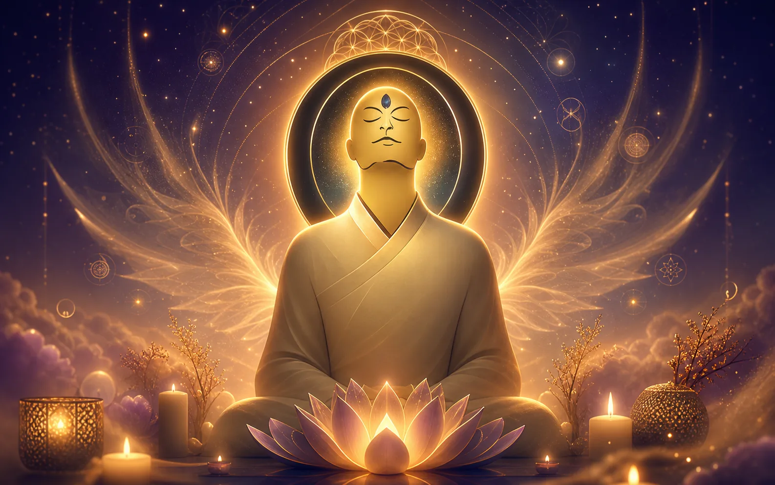 Elementos de espiritualidade, fé e proteção