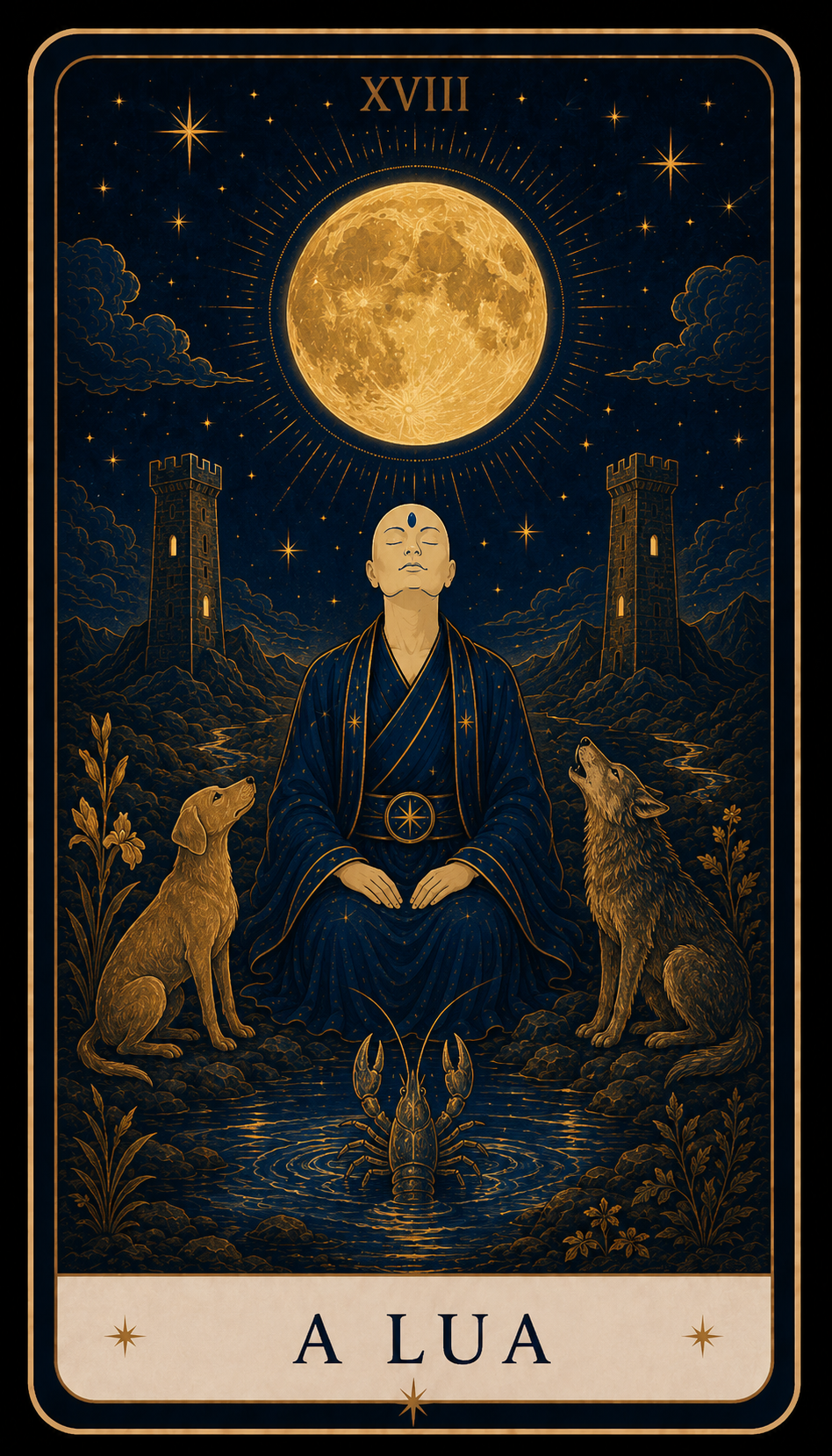 Carta de Tarô A Lua