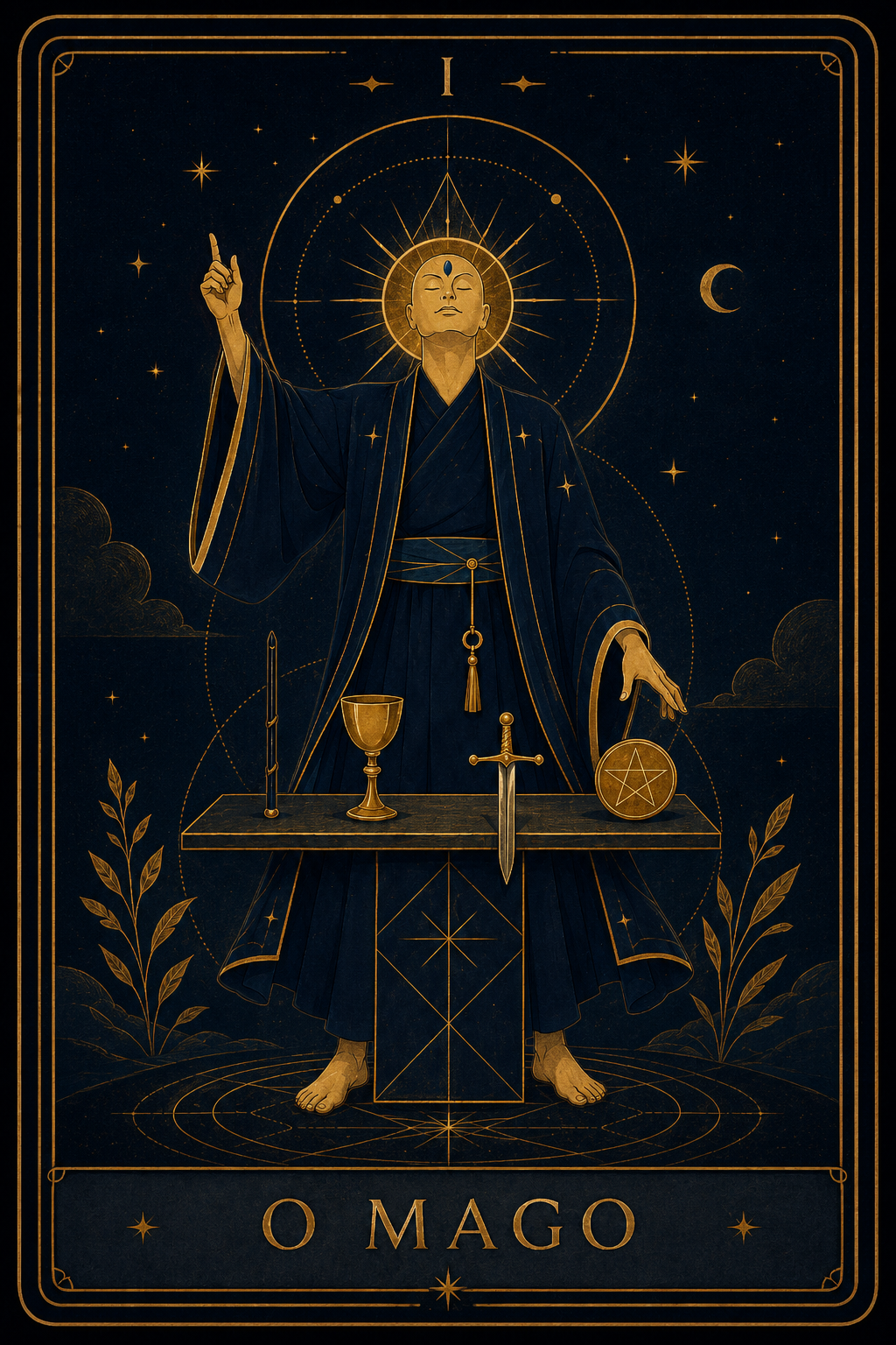 Carta O Mago